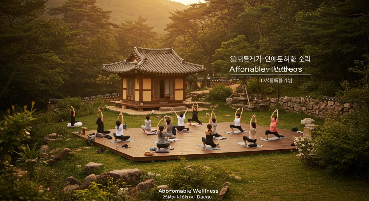 Affordable Wellness Retreats in Daegu, South Korea
