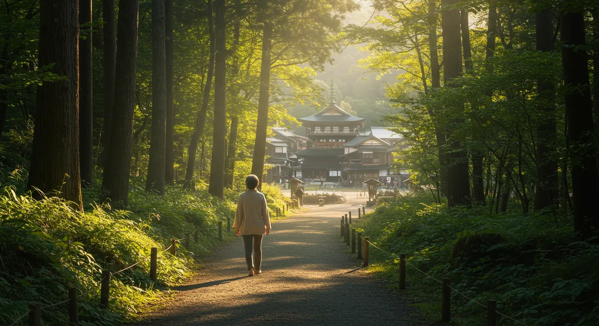 Benefits of Forest Bathing in Takayama, Japan