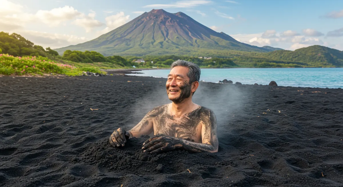 Volcanic Sand Bathing: Wellness Benefits in Kagoshima