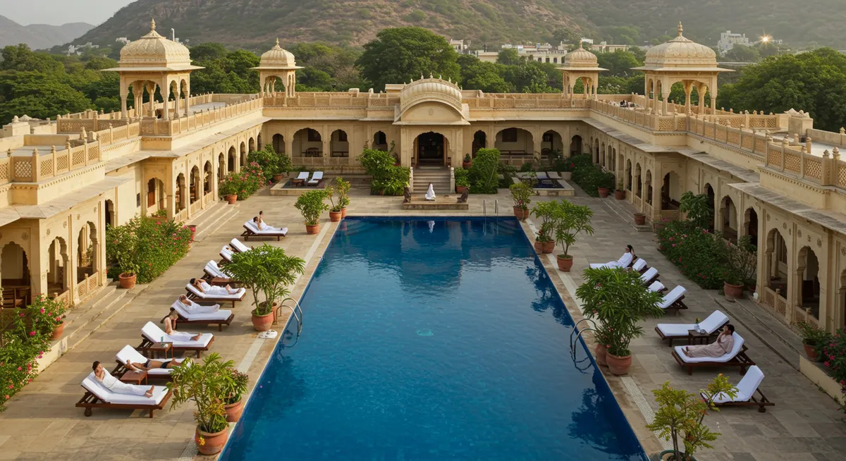Best Luxury Wellness Resorts in Udaipur India
