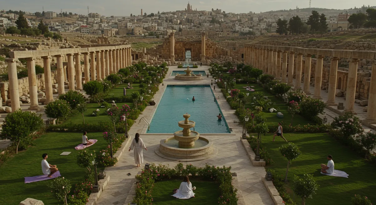 Best Wellness Retreats in Jerash Jordan for Relaxation