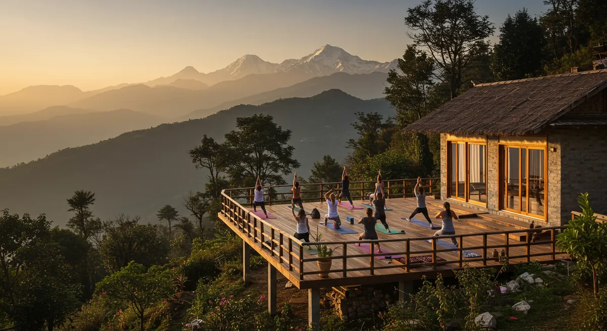 Best Yoga Retreats with Mountain Views in Nagarkot