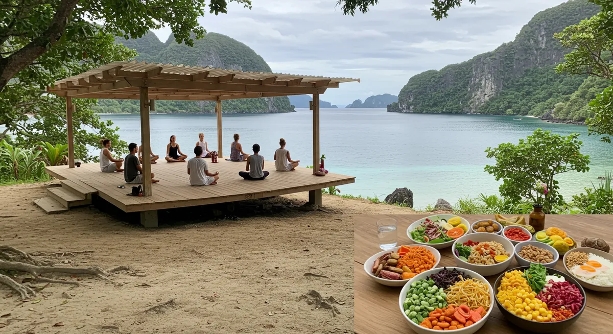 El Nido Meditation Retreats with Healthy Food
