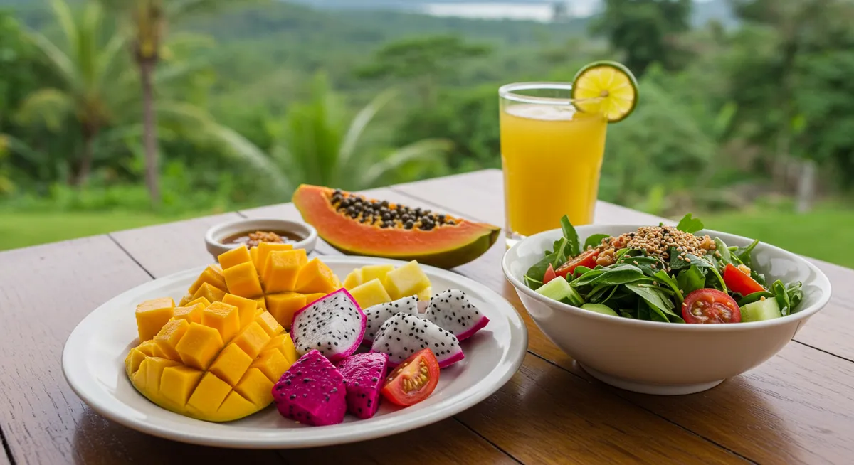 Healthy Food Options Near Dumaguete Retreats