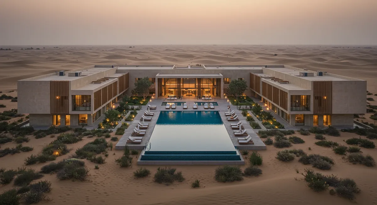 Luxury Wellness Resorts in Abu Dhabi: Desert Views