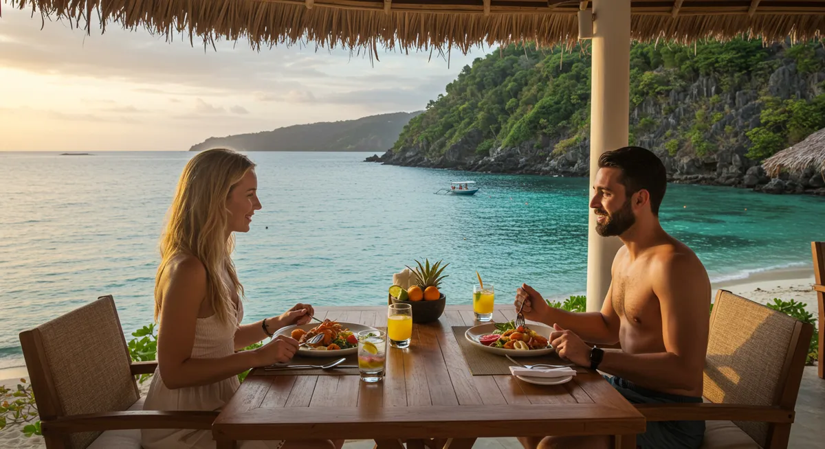 Moalboal Resorts with Healthy Food Options