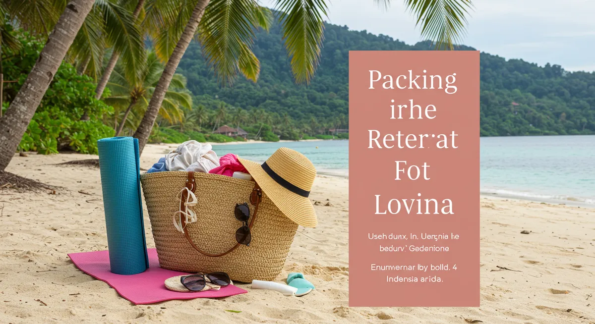 Packing List for Wellness Retreat in Lovina