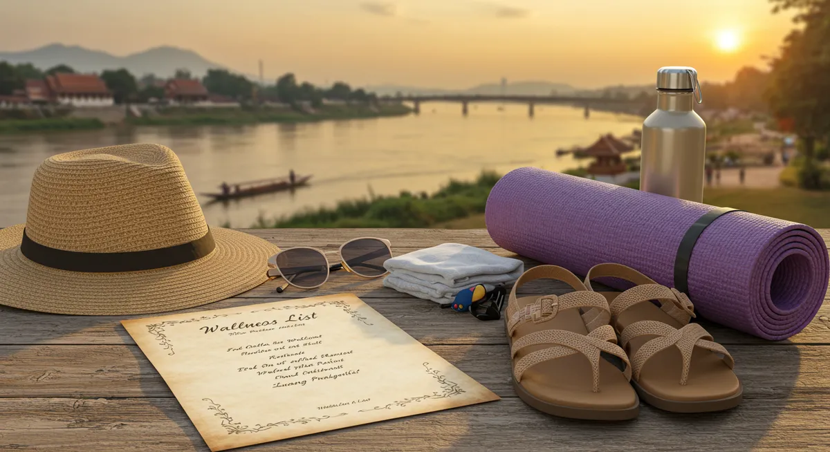 Packing List for Wellness Retreat Luang Prabang