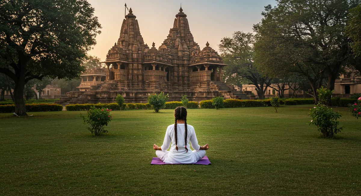Spiritual Healing Experiences Near Khajuraho Temples
