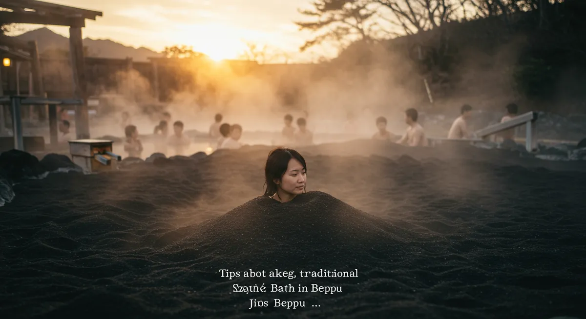 Traditional Beppu Volcanic Sand Bath Tips