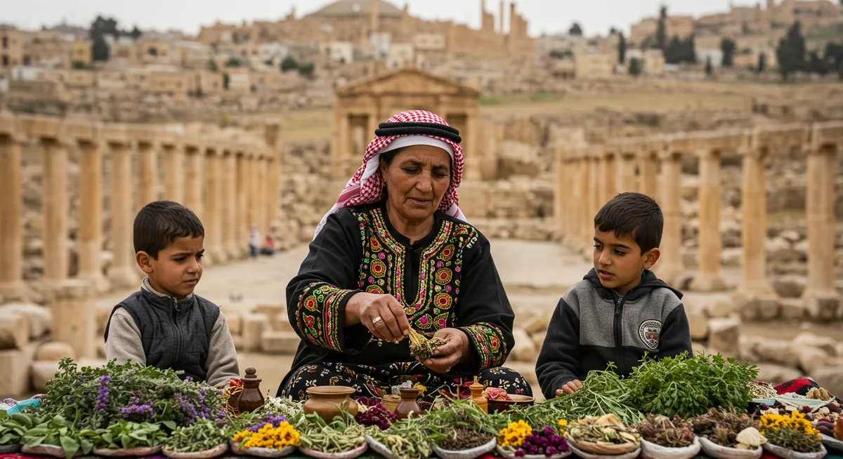 Traditional Healing Practices in Jerash, Jordan