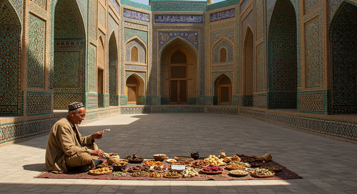 Traditional Uzbek Healing Practices in Khiva Old City