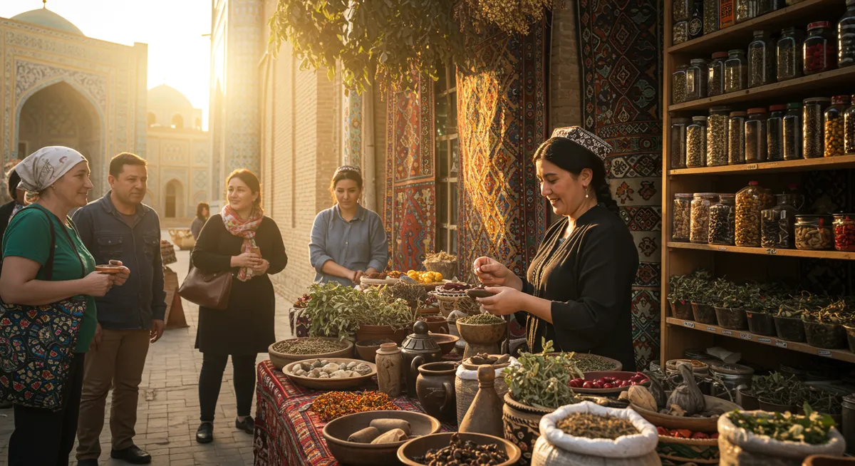 Traditional Uzbek Healing Practices in Samarkand